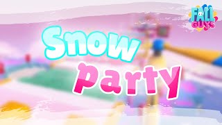 Fall guys "Snow party" map showcase