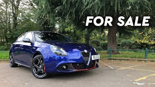 BLUE 2017 ALFA ROMEO GIULIETTA MULTIAIR FOR SALE