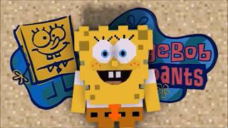 Spongebob Theme Song In Minecraft Animation R.i.p Stephen Hillenburg