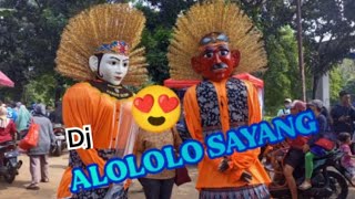 DJ Yang Alololo Sayang versi ondel ondel betawi ngamen di bkt