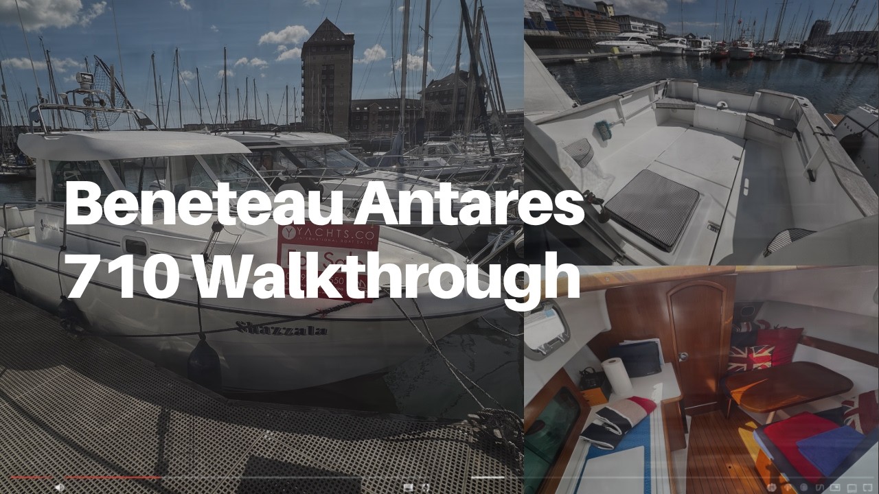 ⁣Beneteau Antares 710 For Sale | Full Walkthrough | The Ideal Compact Cruiser?