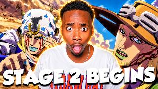 Stage 2 is GETTING BLOODY.... (JoJo Part 7 STEEL BALL RUN Reaction)