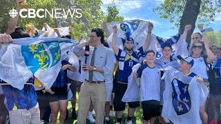 Bosnia-Herzegovina fans gather in Toronto for Friday's match