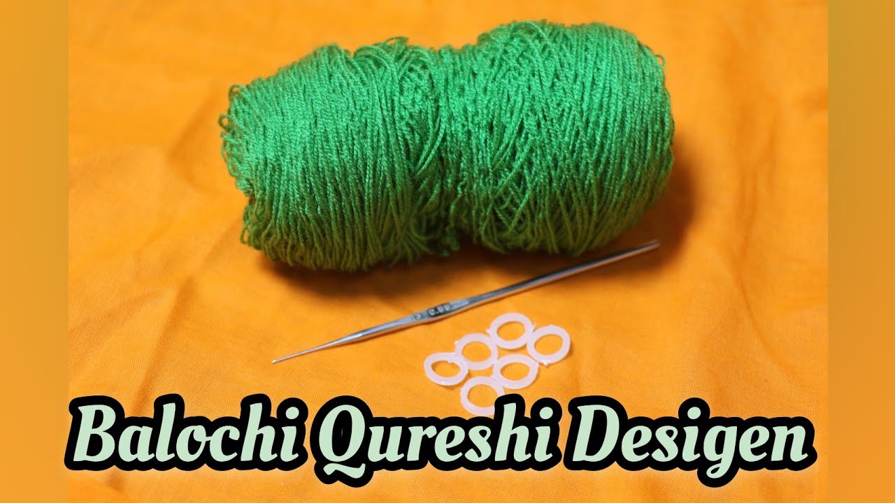 Balochi Qureshi design-Easy   Quick Method #creative  #balochidaab #knitting#randa #needlelace