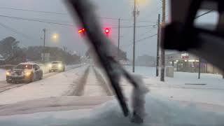 Historic Mobile, Alabama Record Snow Storm