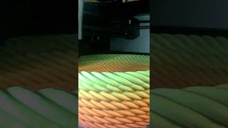 Rainbow Color 3D Printed Bowl