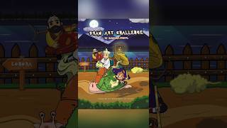 Draw art challenge #2d #art #kerasakti