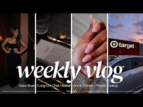 Visual Diary: Is this what a breakup REALLY looks like? Vision Boards, NYE Vibes & Finding Myself