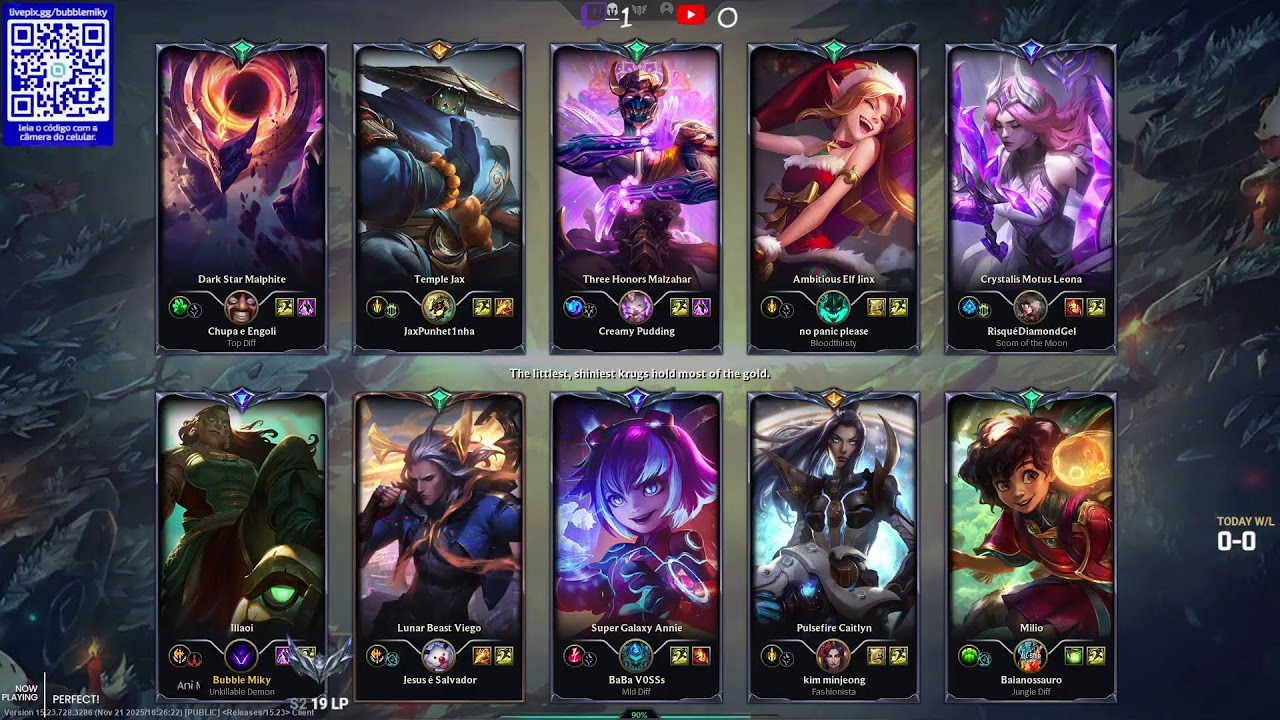 CLIMBING DE ELO, BORA? - para mensagens 