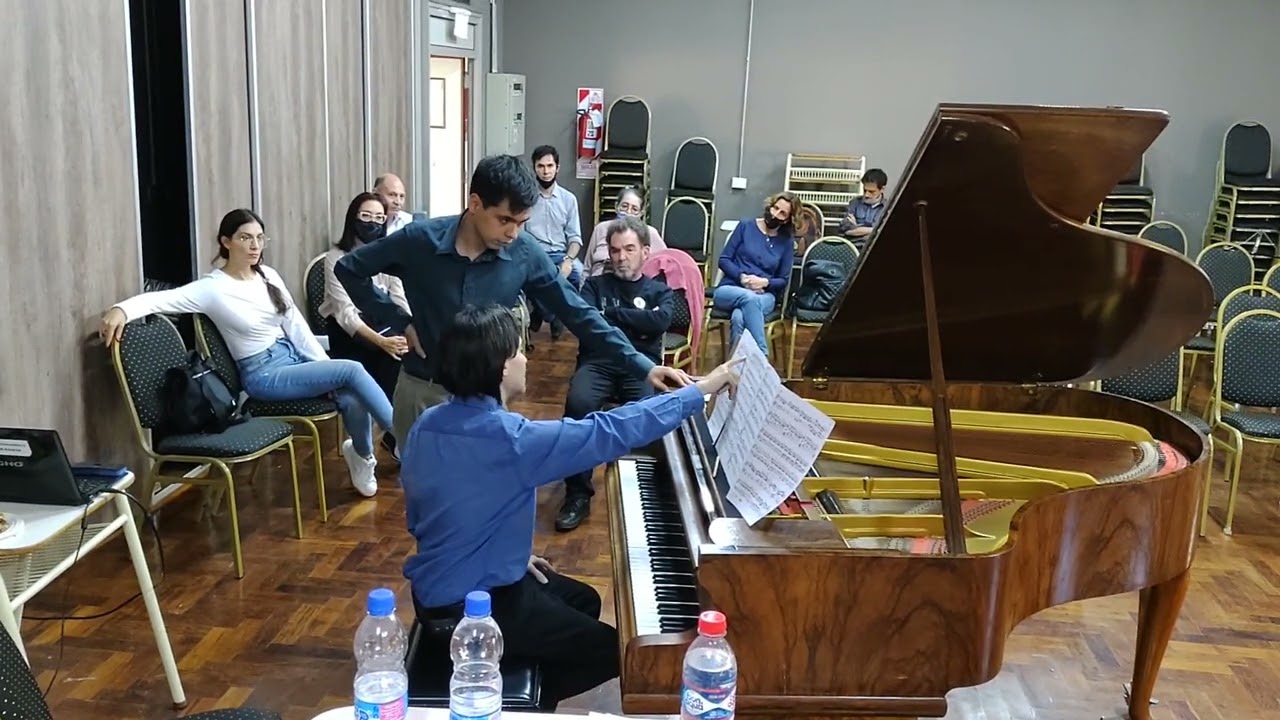 Masterclass De Horacio Lavandera - Haydn - Sonata en Si menor Hob. XVI: 32 - Alan Leonel David
