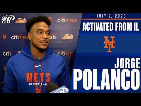Jorge Polanco on return from injured list: 'Feeling good, feeling grateful, excited to be back'