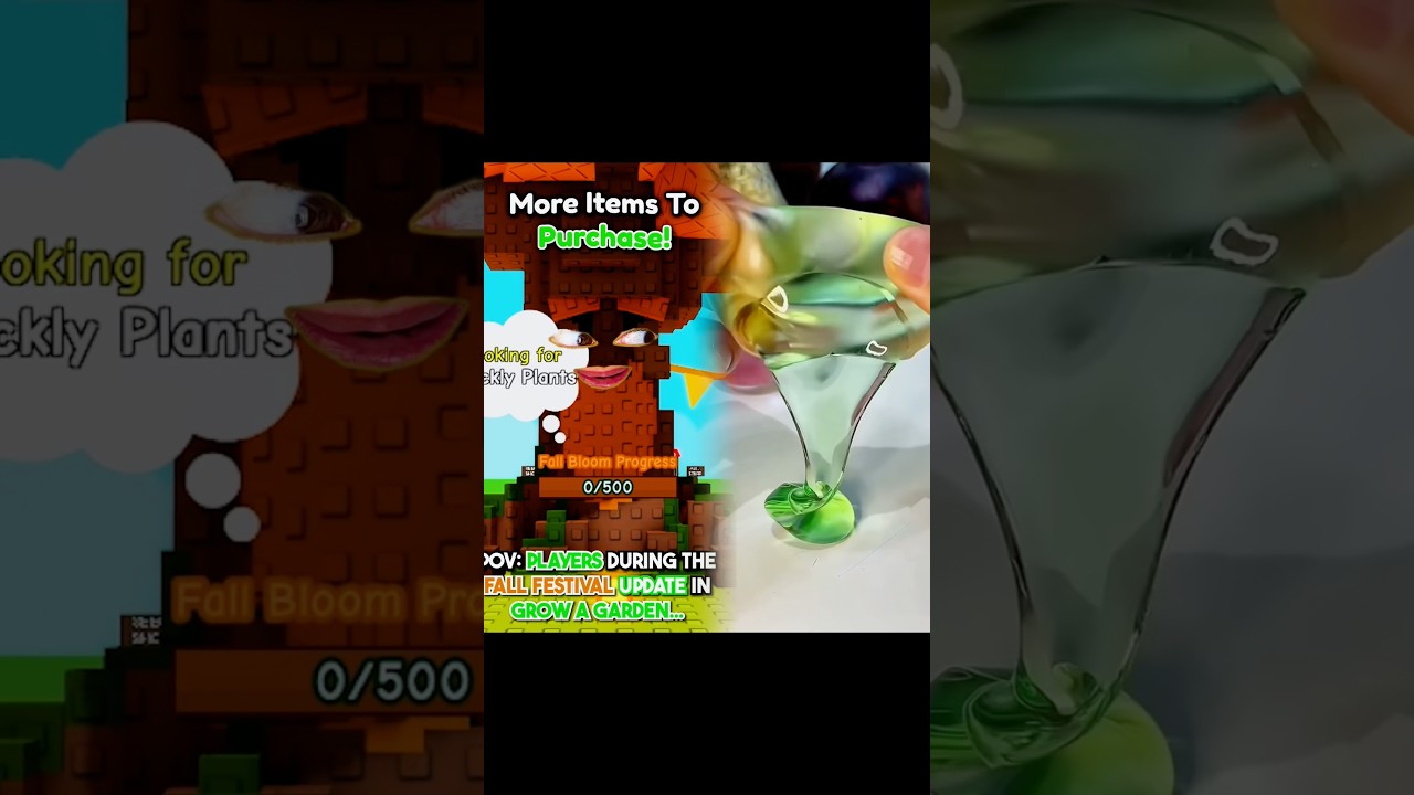 PLAYERS During The FALL FESTIVAL UPDATE In GROW A GARDEN! 😱