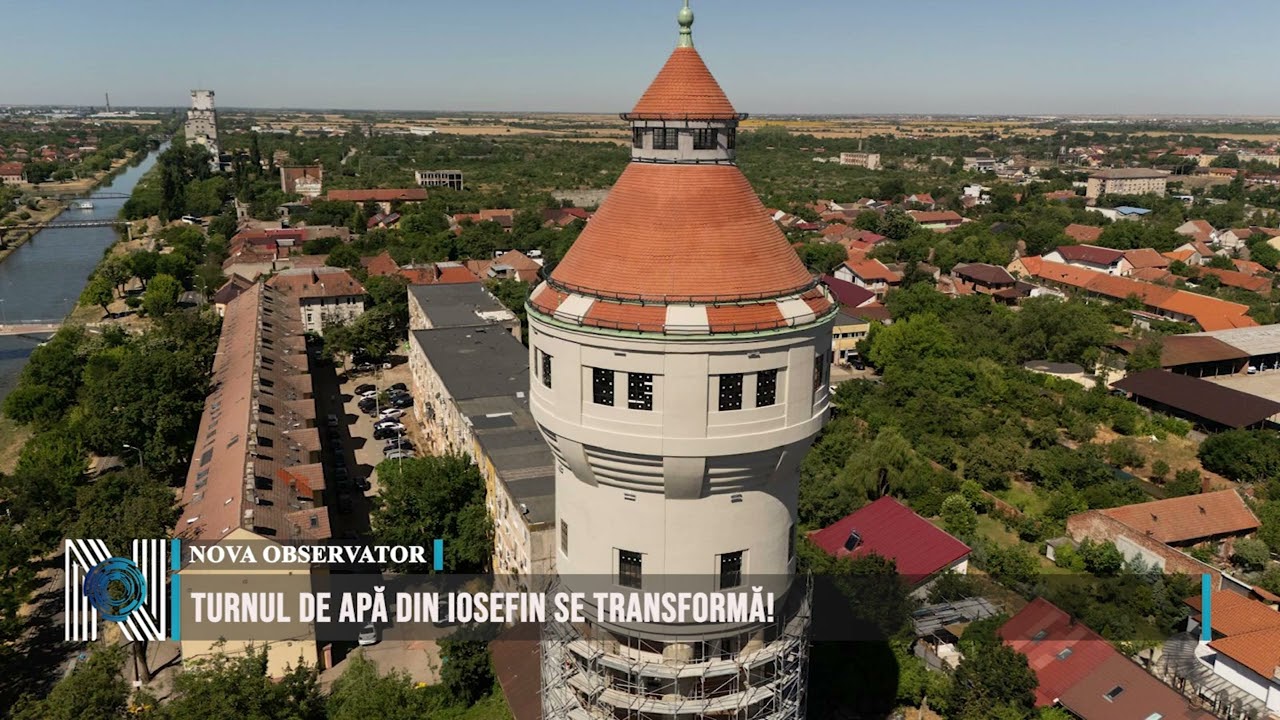 Turnul de Apă din Iosefin se transformă!