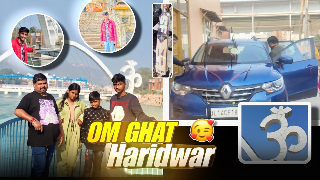 Haridwar om bridge| aagye lekin 😨 | vlog | haridwar by road