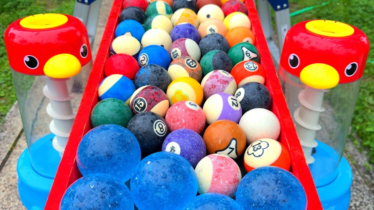 Marble Run ☆ Blue Dragon Ball & Billiard Ball