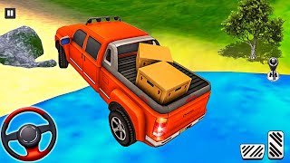 Offroad Pickup Truck Driving Simulator - American Cargo Truck Driver - Android Gameplay screenshot 5