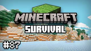 Lost in the Wilderness: Surviving the Frozen Wilds! | Minecraft Survival Ep. 87