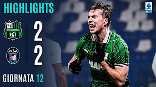 SASSUOLO-PISA 2-2 | HIGHLIGHTS | 12ª GIORNATA | SERIE A ENILIVE 2025/26