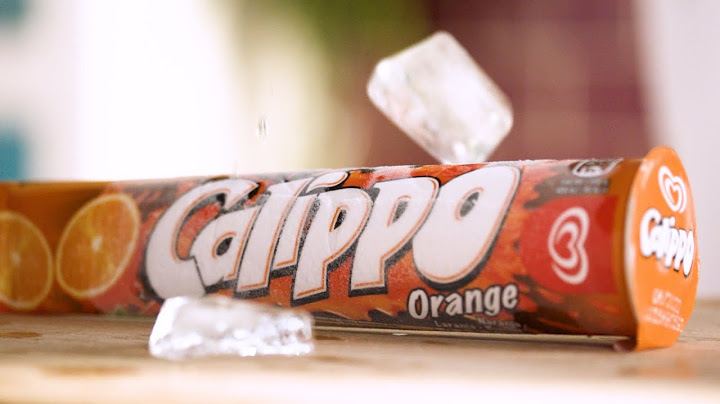 🍊 HOW TO EAT A CALIPPO 🍊