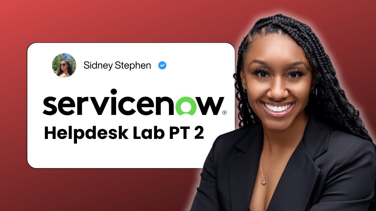ServiceNow for Beginners - HelpDesk Lab PT 2 - YouTube