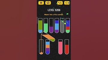 Water sort puzzle level 5206