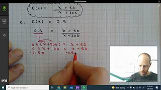 Rational Function Applications Part I