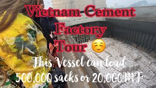 Cement Factory Tour Vicem Vietnam Cement
