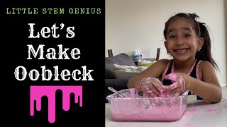 Let's make Oobleck | Easy Science Experiment for Kids