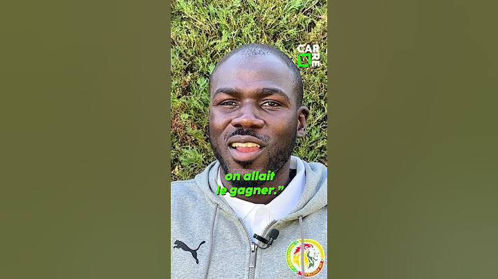 Kalidou KOULIBALY nous raconte l'anecdote complètement folle sur Sadio Mané 🇸🇳 #football