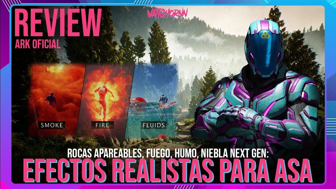 LOS ELEMENTOS, EFECTOS Y FLUIDOS DE ARK SURVIVAL ASCENDED ESTARÁN A ...