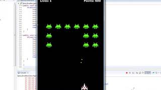 Programming game in Java: Space Invaders