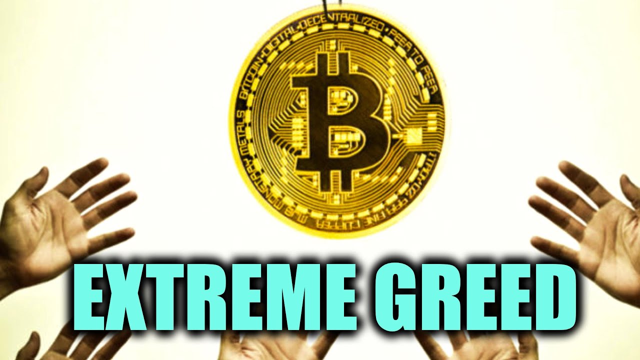 Bitcoin: extreme greed and the correlation with the overbought commodities.