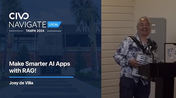 Make Smarter AI Apps with RAG with Joey DeVilla