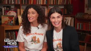 Idina Menzel & Cara Mentzel Discuss PROUD MOUSE on NBC Nightly News Kids Edition