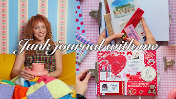 🧸 junk journal with me (I wrote a book on it!)📘