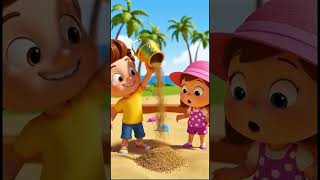Sandbox Treasure Hunt Fail! 😂🏖️ Funny Kids Cartoon Chaos