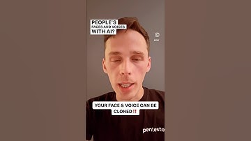 AI Is Cloning Faces & Voices!