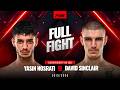 Full Fight l Yasin Nosrati vs David Sinclair l ยาซีน นอสราติ vs เดวิด ซินแคลร์ l RWS