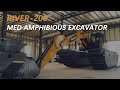 Medium river200 amphibious excavator