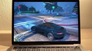 MacBook Pro 13-inch (2018) GTA V (Online) Gameplay - Parallels 17, Intel Core i7, 16GB RAM, 1TB SSD screenshot 4