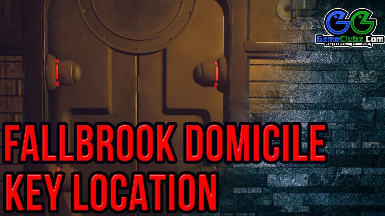 The Outer Worlds Fallbrook Domicile Key Location | How To Enter Fallbrook Domicile Locked Room