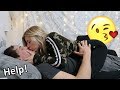 I CANT STOP KISSING YOU PRANK ON BOYFRIEND!!