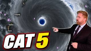 Cat 5 Typhoon Bavi to make landfall in the USA island of Rota