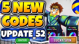Newall Working Update 52 Codes For Volleyball Legends Roblox In January 2026 Roblox Vbl Codes