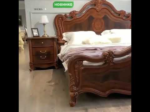 Спальня Илона с 4 дверным шкафом Орех Караваджо Эра мебель