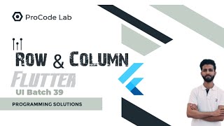 Understanding Row and Column Widgets in Flutter | Layout Basics Explained