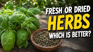 Fresh vs Dried Herbs: How Drying Changes What's Actually in Your Food