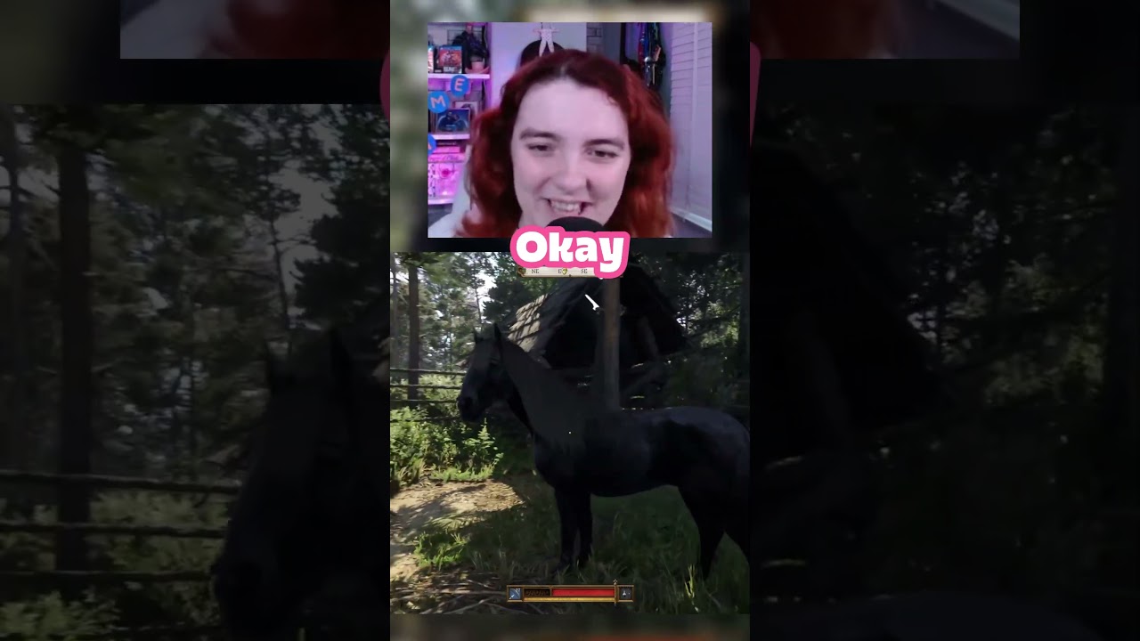 That horse knew something I’m telling you #kingdomcomedeliverance2 #kcd2 #fyp #gaming #gamer