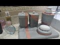 DIY KIT PARA BANHEIRO DE CIMENTO - KIT BANHEIRO DE ARGAMASSA - FAÇA VC MESMO - KIT LAVABO CASEIRO