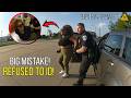 ''Driver Refuses to Show ID During Traffic Stop – Window Smashed & Arrested | Police Bodycam''